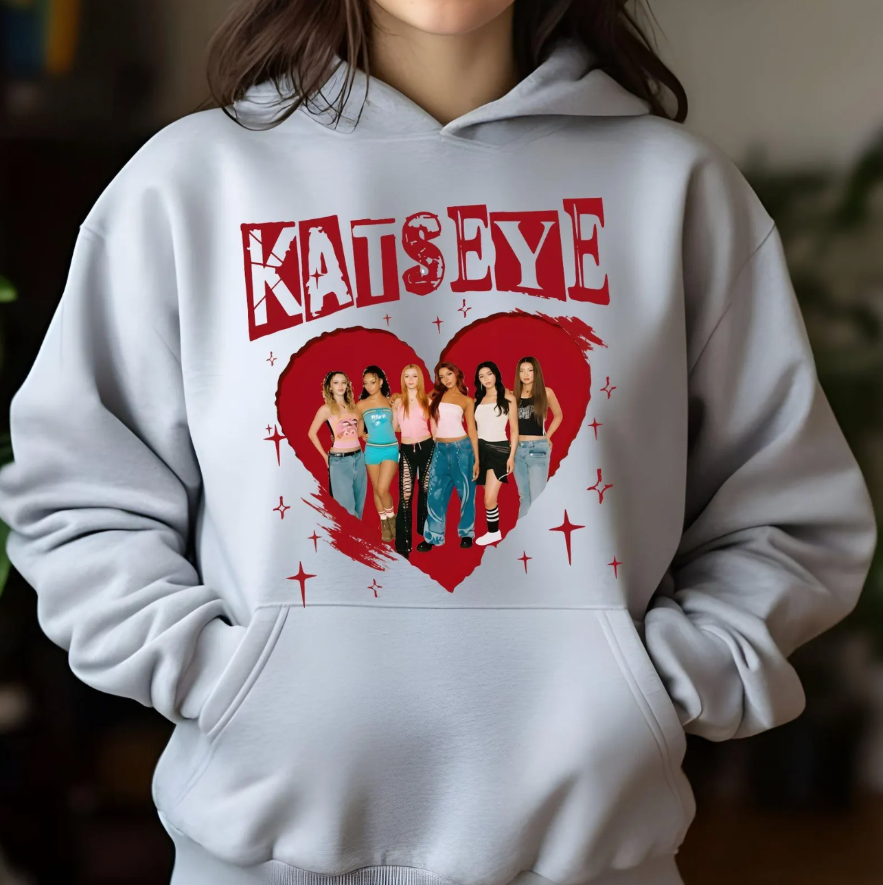 KE Heart Hoodie