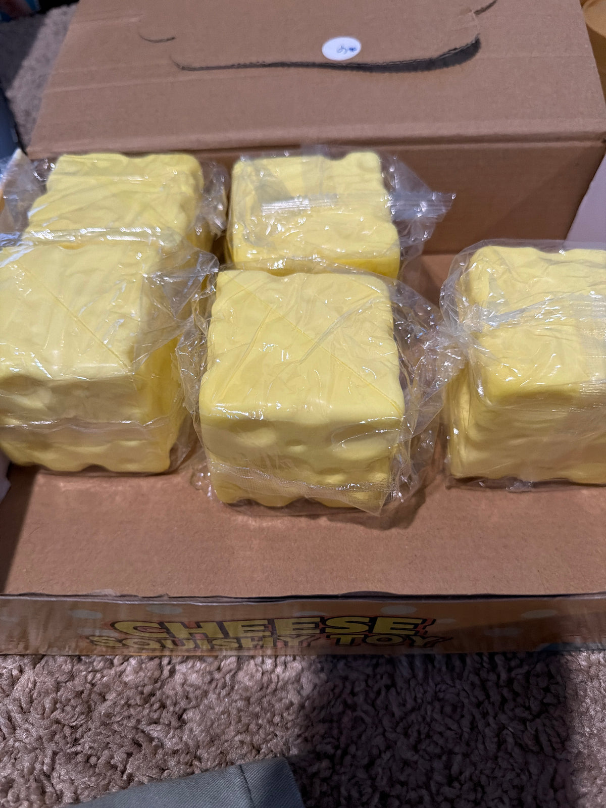 Foam Cheese Cube