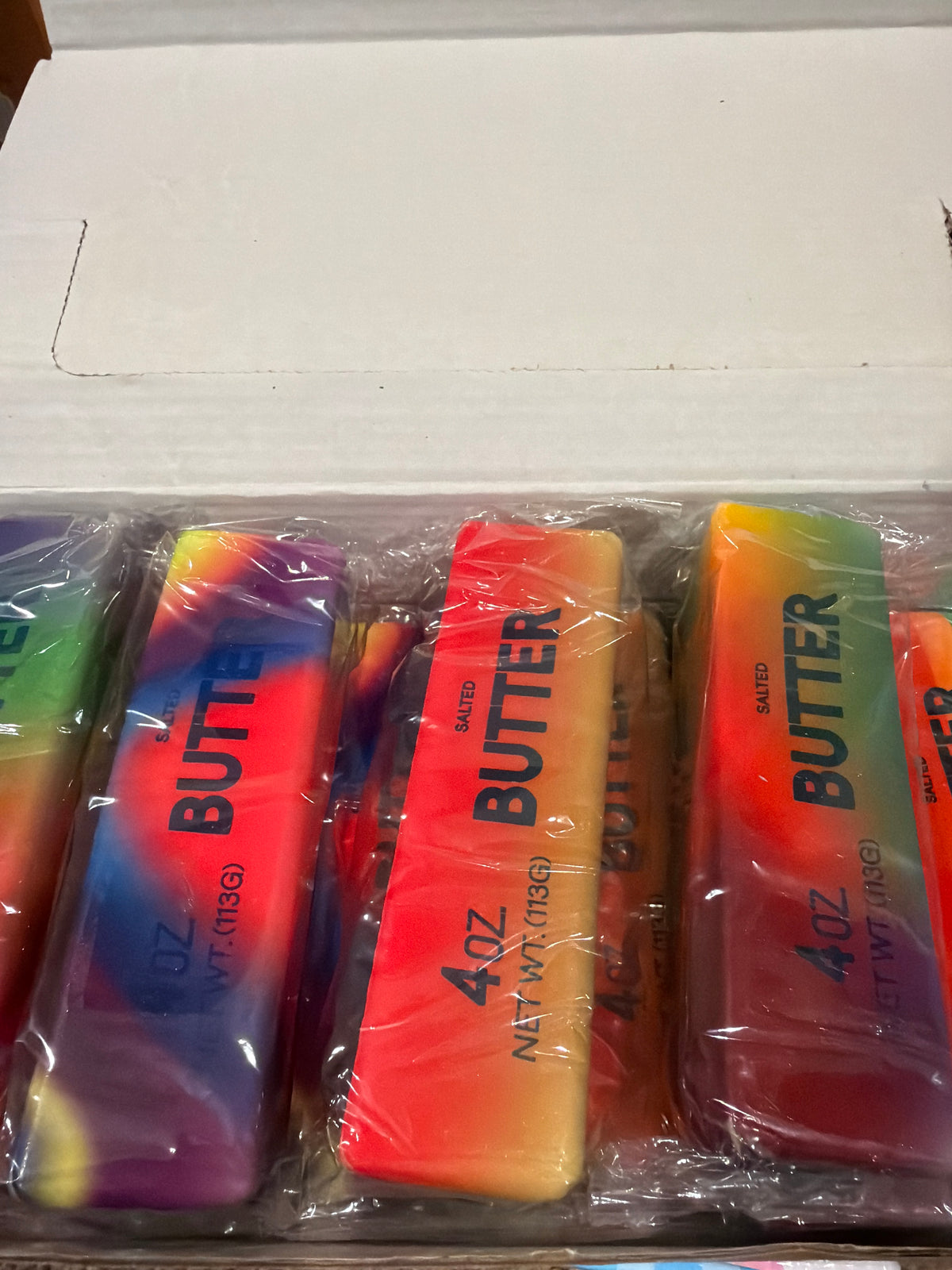 Regular Rainbow Foam Butter