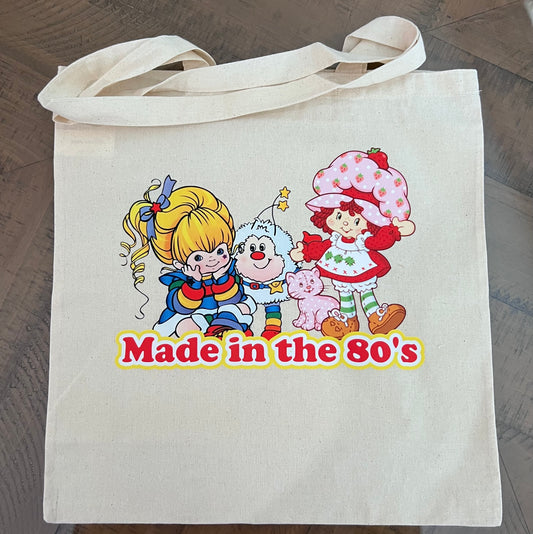 Tote Bag - Made in the 80s besties