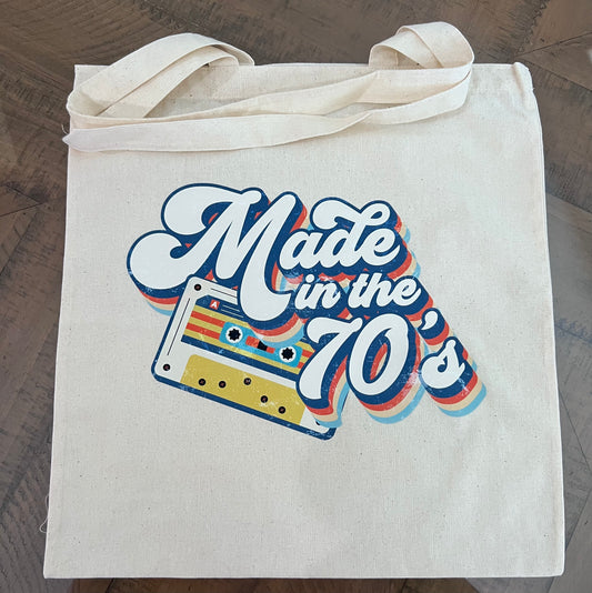 Tote Bag - Made in the 70s