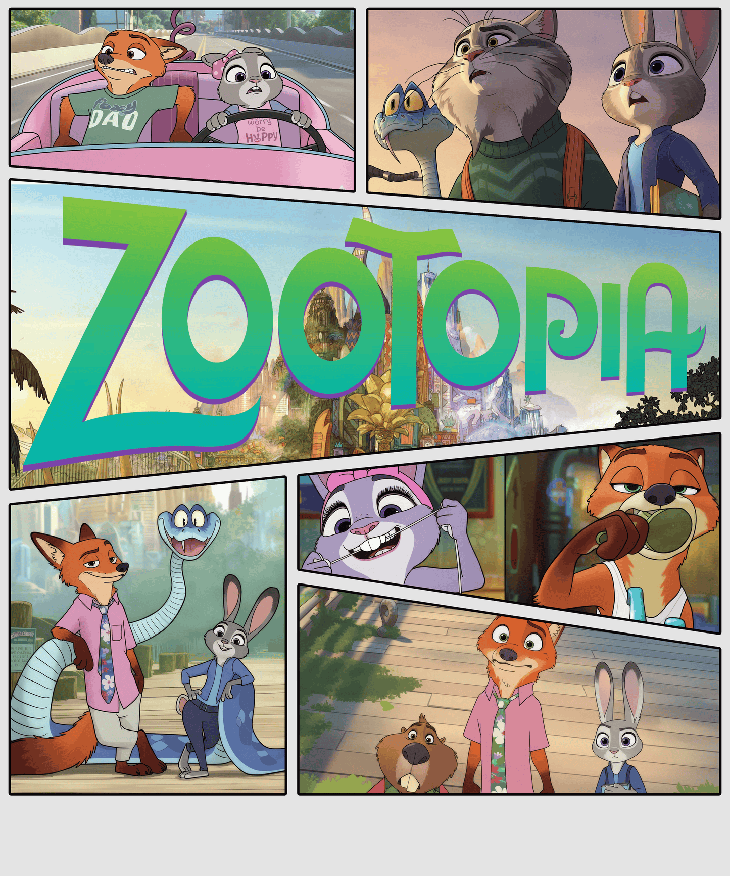 Z-topia set 1 designs