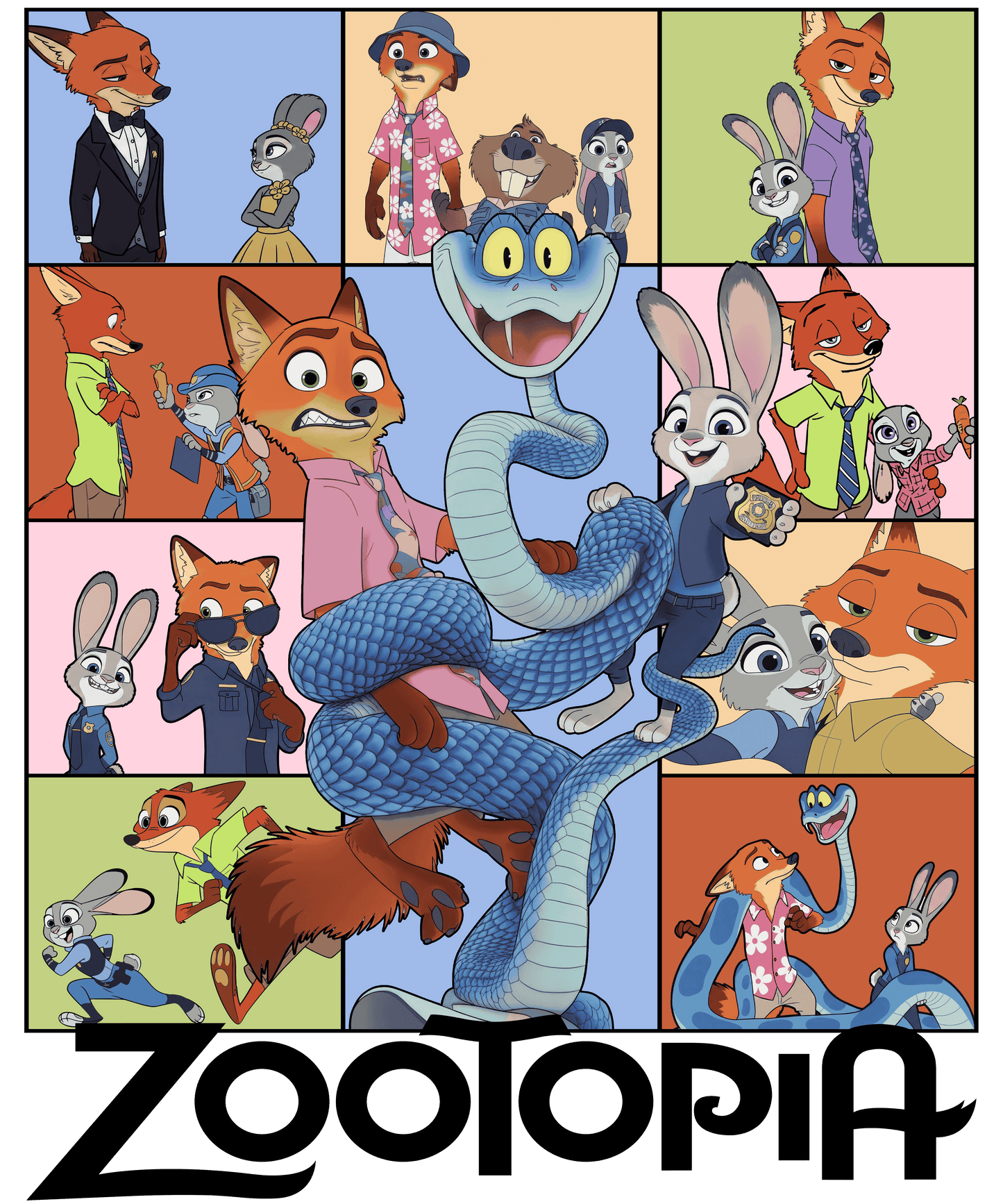 Z-topia set 1 designs