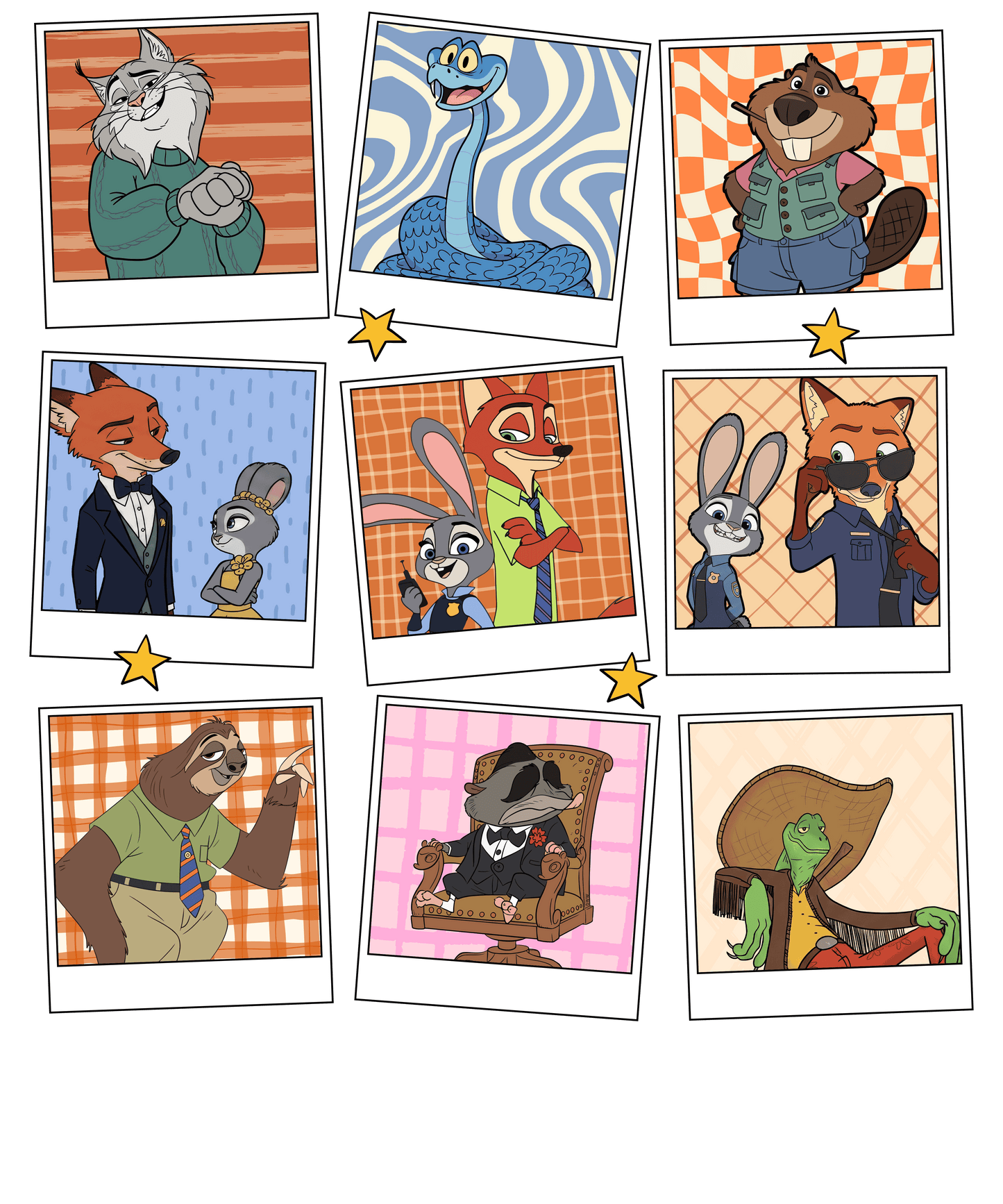 Z-topia set 3 designs