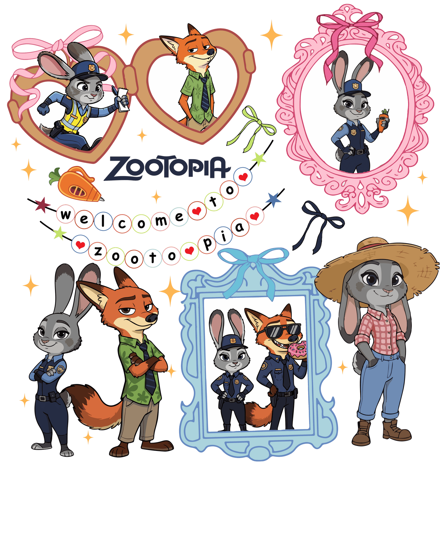 Z-topia set 3 designs