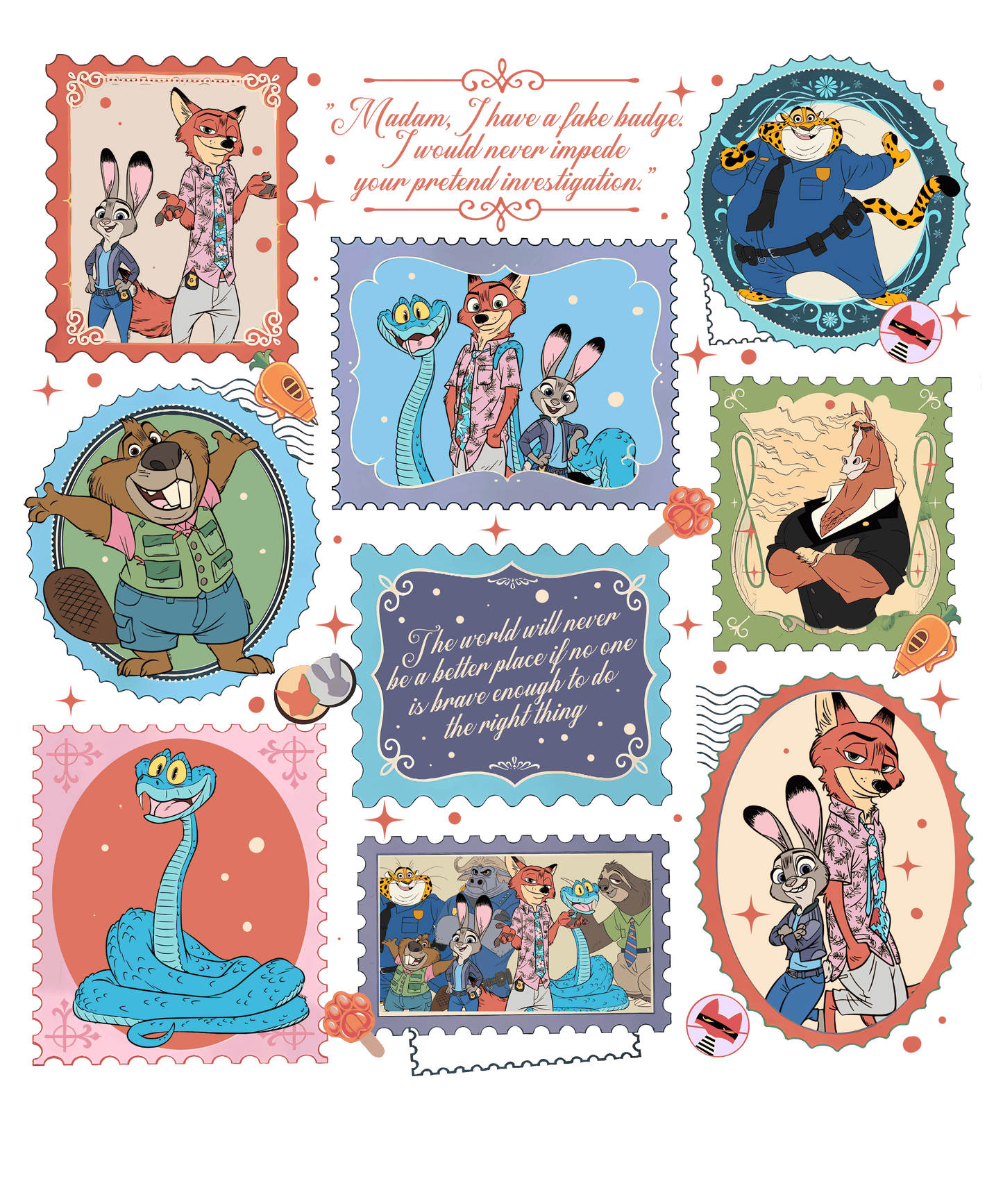 Z-topia set 2 designs