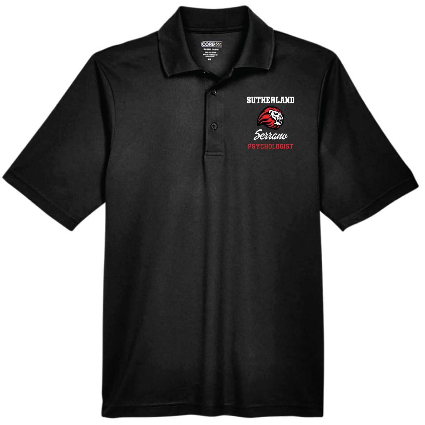 MEN'S Short Sleeve Embroidered Polo