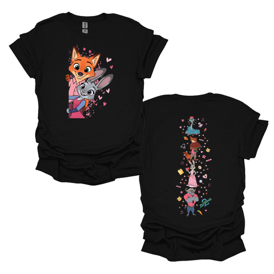 ZT Fox and Bunny Valentine front/back