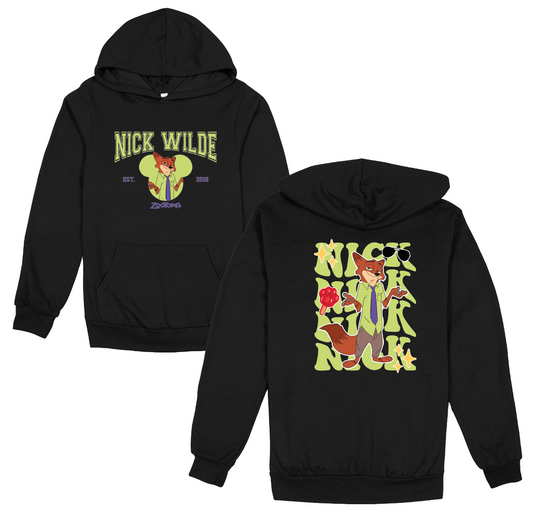 ZT Fox Hoodie front/back